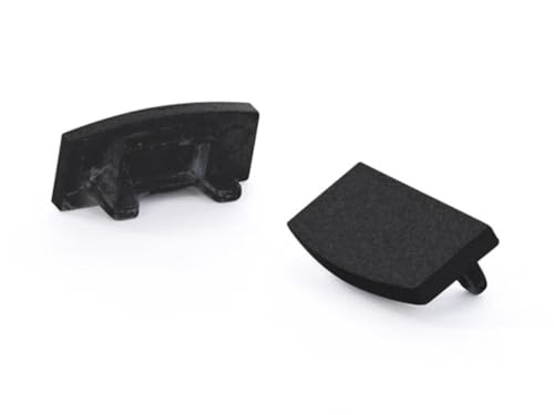 Aluminium End Cap For Sl7 Led Profile Without Cable Hole - Black von LEDsON
