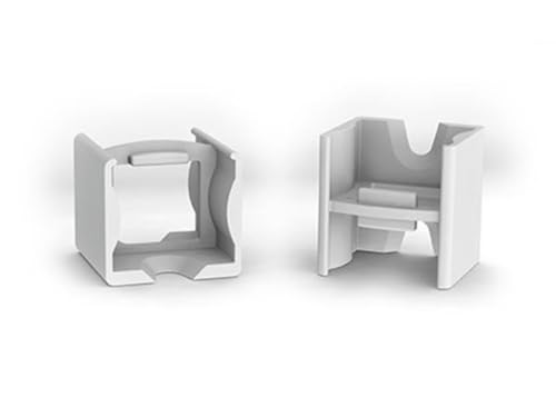 Linear Connector For Slimline 15 Mm Led Profile - Abs - Grey von LEDsON