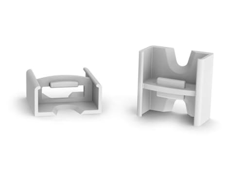 Linear Connector For Slimline 7 Mm Led Profile - Abs - Grey von LEDsON