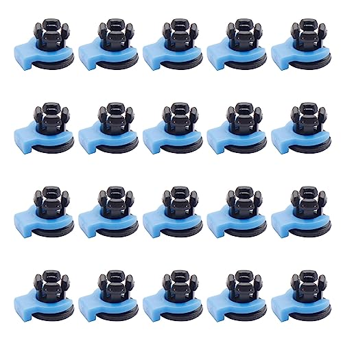 LEEINTO 10/20/30/50Pcs Clip Rohr Embedded Clamp Bowden Kupplung für Metall V6 Kühlkörper Hotend Rohr 4MM Collet Extruder Stecker von LEEINTO