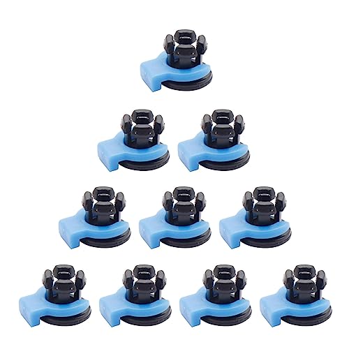 LEEINTO 10/20/30/50Pcs Clip Rohr Embedded Clamp Bowden Kupplung für Metall V6 Kühlkörper Hotend Rohr 4MM Collet Extruder Stecker von LEEINTO