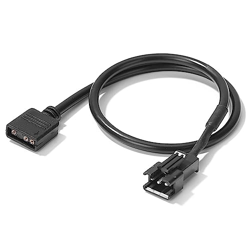 LEEINTO 30cm Motherboard RGB Adapter Konvertierung Kabel 5V 3Pin/12V 4Pin RGB Led Streifen Licht für PC Computer LED Licht Streifen Linie von LEEINTO