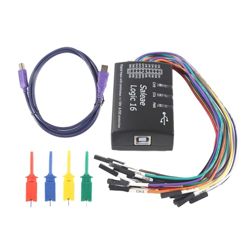 LEEINTO Offizielle Version USB Logic16 Logics Analyzer Host Echtzeit Datensammlungen Breite Kompatibilität Kompatible Software von LEEINTO