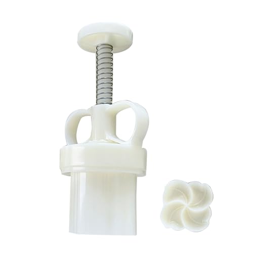 3D Blumenform Dessert Formen Midautumn Festival Dessert Maker Cookie Stempel Handdruck Dessert Backwerkzeug von LEELOU