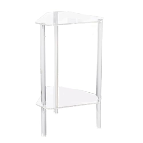 LEELOU Acryl Couchtisch Clear Mehrzweckmöbel Robust von LEELOU