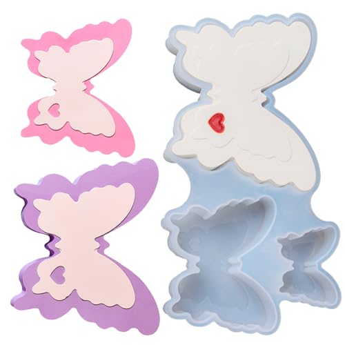 LEELOU Love Butterfly Form Handgefertigte Silikonformen Plastern Formen Ornament Formen Gussform Formen Seifenformen Handwerksbedarf LEELOU Love Butterfly Form Handgefertigte Silikonformen Plastern Formen Ornament Formen Gussform Formen Seifenformen Handwerksbedarf von LEELOU
