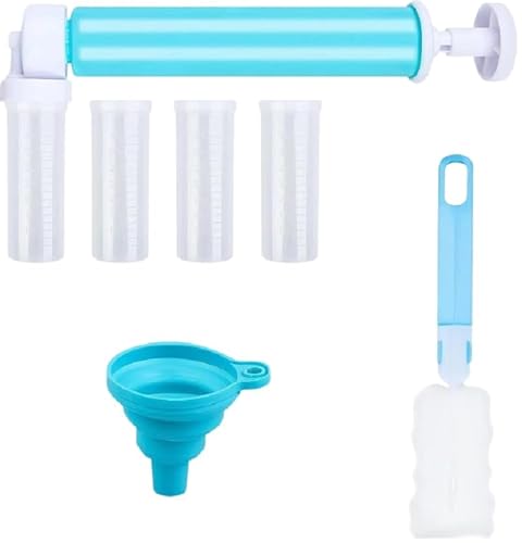 1 Set manuelle Airbrush-Glitzer-Dekorationswerkzeuge für Cupcakes, Kekse, Desserts von LEEMASING