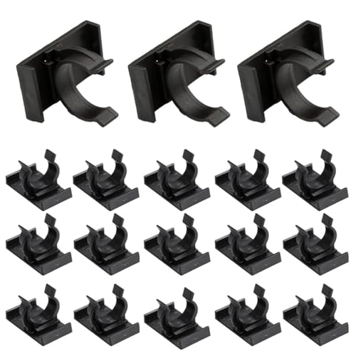 LEEQ 20pcs Küchen Sockelleisten Clips Robuste Küchen Kickboard Sockelklammern Kickboard-Halterungen für Küchenschränke für 27 mm Durchmesser von LEEQ