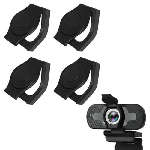LEEQBCR 4 Stück USB-Webcam-Abdeckung, Datenschutz-Webcam-Abdeckung, stark haftende Objektiv-Schutzabdeckung, schützen die Privatsphäre und Sicherheit der HD-Webcam von LEEQBCR