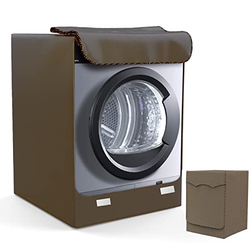 LEESITEC Abdeckung für Waschmaschine im Außenbereich, wasserdicht, Abdeckung für Waschmaschine und Trockner, Abdeckung für Waschmaschine im Innenbereich, staubdicht und schmutzabweisend, mit von LEESITEC