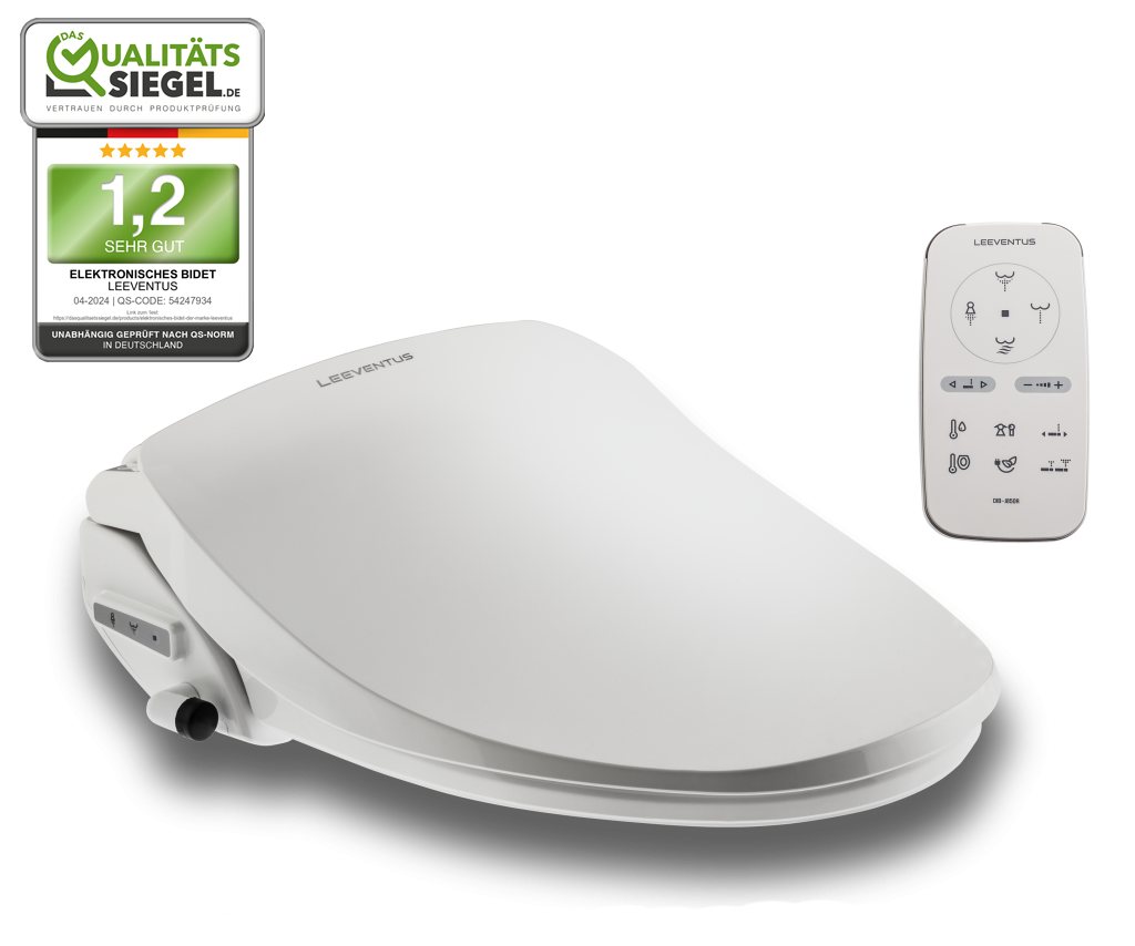 LEEVENTUS Dusch-WC Toilettendeckel, Popodusche, WC Sitz, Dusch WC, J850R SV von LEEVENTUS