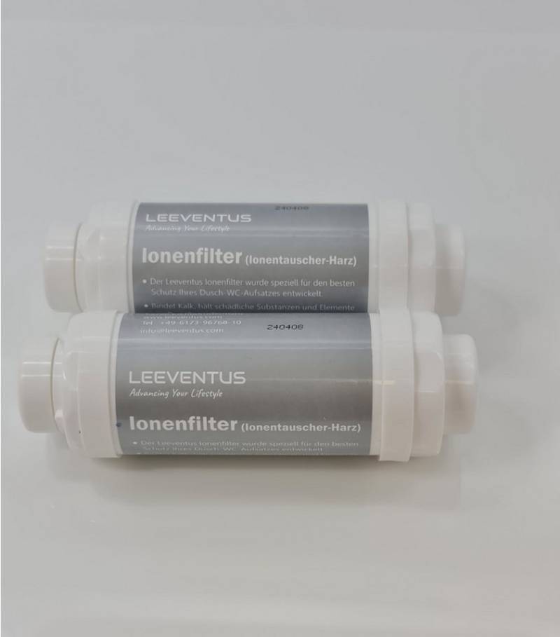 LEEVENTUS Ionen- und Kalkschutzfilter Entkalker (2-St) von LEEVENTUS