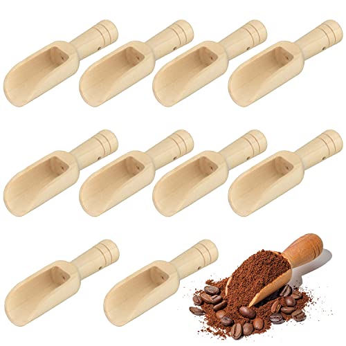 10 Stück Holzlöffel,Mini Holzlöffel Holz Salz und Gewürze Schaufeln Holz Süßigkeiten Löffel Pulver Waschmittel Löffel Baby Löffel Set Holz Tee Schaufel für Badesalz Gewürze 10 Stück Holzlöffel,Mini Holzlöffel Holz Salz und Gewürze Schaufeln Holz Süßigkeiten Löffel Pulver Waschmittel Löffel Baby Löffel Set Holz Tee Schaufel für Badesalz Gewürze von LEEWYOU