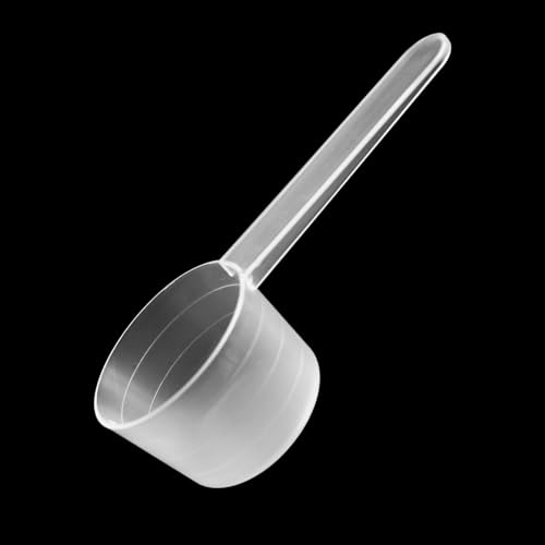 Messlöffel Transparent Mit Skala - Waschmittel Dosierhilfe, Dosier-Löffel (10ml, 20ml, 30ml, 40ml) - Gramm Messung von LEEWYOU