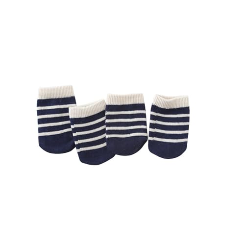 Stuhlbeinsocken 40 Stück Quadratische Tisch Und Stuhlbeinabdeckung Aus Polyester Langlebige, Leicht Zu Reinigende Stuhlabdeckung Tischbeinabdeckung, Blau von LEFEDA
