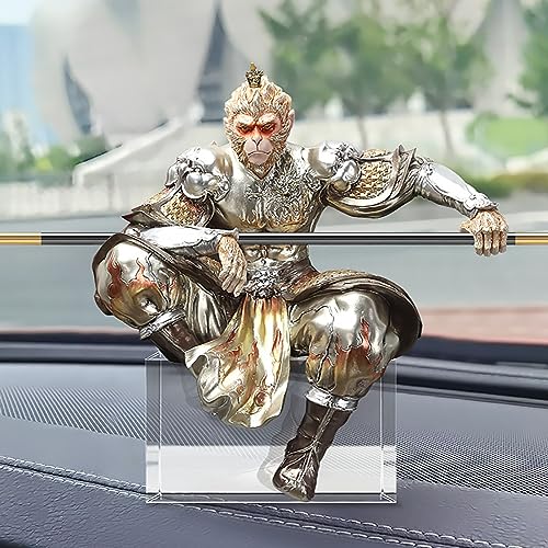 Wukong Figur,Schwarzer Mythos Wukong Statue,Wukong Action Figur,Sonne Wukong Stab,Affenkönig Statue,Affenkönig Aquarium Dekoration,Affe Ornamente Skulptur Büro Arbeitszimmer Schlafzimmer Auto Dekorati Wukong Figur,Schwarzer Mythos Wukong Statue,Wukong Action Figur,Sonne Wukong Stab,Affenkönig Statue,Affenkönig Aquarium Dekoration,Affe Ornamente Skulptur Büro Arbeitszimmer Schlafzimmer Auto Dekorati von LEFEDA