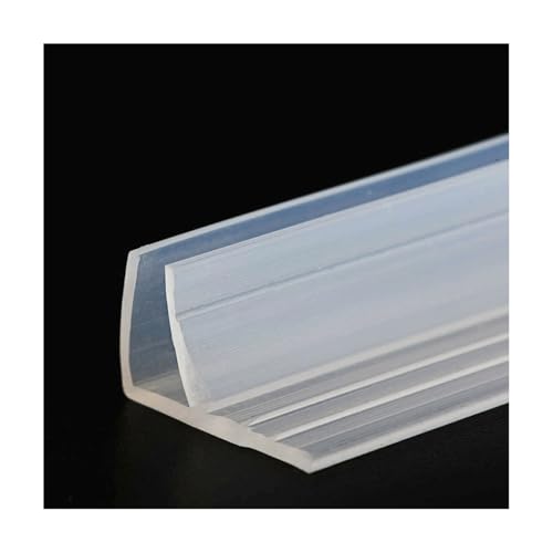 2 m F-förmiger transparenter Gummidichtungsstreifen for Duschtürböden in Badezimmern, for Glasbreiten von 6 mm 2 m F-förmiger transparenter Gummidichtungsstreifen for Duschtürböden in Badezimmern, for Glasbreiten von 6 mm von LEFTART