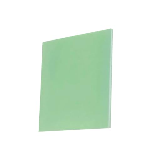 Glasfaserplatte, hellgrüne Platte, Harzplatte, Glasfaser, for Zubehör for 3D-Drucker-Glasfaserplatten (Color : 1.5mm, Size : 200x200mm) von LEFTART
