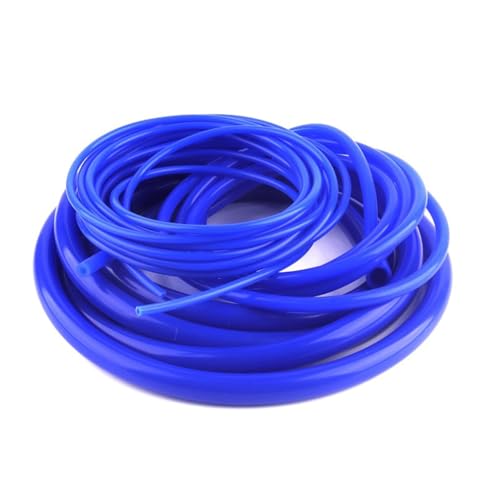 LEFTART 1 m Blauer Silikonschlauch, hitzebeständiger Schlauch, for Heimwerker-Vakuum-Kühlrohr, Flexibler Schlauch for Luftpumpen(ID 16mm x OD 20mm) von LEFTART