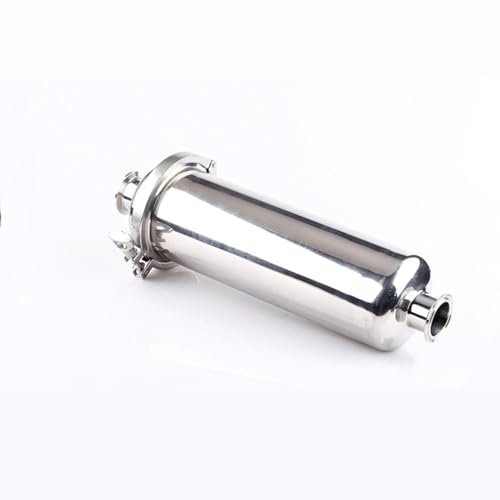 LEFTART 32 mm Rohraußendurchmesser K50,5 mm Tri-Clamp-Inline-Filtersieb SUS 304 Edelstahl, for Maschinenhersteller Tri-Clamp-Filterrohr(400 Mesh) von LEFTART