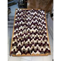Handgefertigter Teppich Aus Fuchspelz, Bunter Bereich Für Wohnzimmer, Einzigartiges Wohndekor, Perfektes Geschenk Zum Valentinstag Handgefertigter Teppich Aus Fuchspelz, Bunter Bereich Für Wohnzimmer, Einzigartiges Wohndekor, Perfektes Geschenk Zum Valentinstag von LEFUCARU