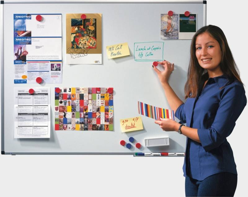 LEGAMASTER Magnettafel Whiteboard Premium 100x200cm von LEGAMASTER