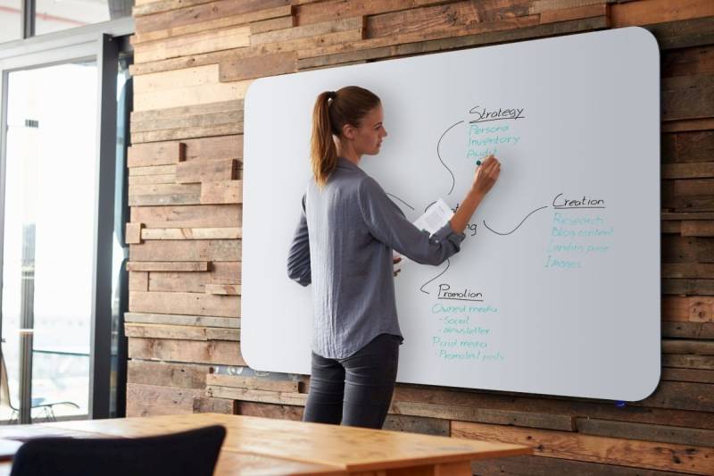 LEGAMASTER Magnettafel Whiteboard Essence emailliert 119,5x200cm von LEGAMASTER