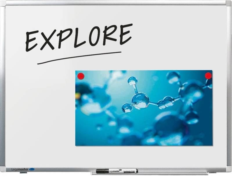 LEGAMASTER Magnettafel Whiteboard Premium Plus 60x45cm von LEGAMASTER