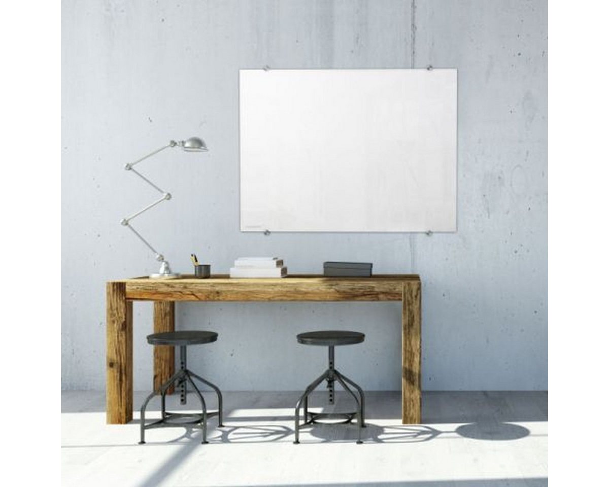 LEGAMASTER Wandtafel Glasboard magnetisch 100x200cm weiß von LEGAMASTER
