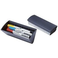 Legamaster - Tafelschreiberhalter inkl. Tafelwischer Kunststoff anthrazit von LEGAMASTER