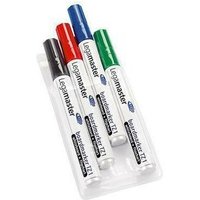 Legamaster - Whiteboard-/Flipchartmarker tz 1 1,5-3mm farbig sortiert Rundspitze 4 St./Pack. von LEGAMASTER
