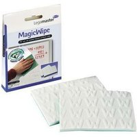 Legamaster - Reinigungstuch MagicWipe nicht nachfüllbar 60°C inkl. 2 MagicWipes 1 Trockentuch 100 % Melamin 2 St./Pack. von LEGAMASTER