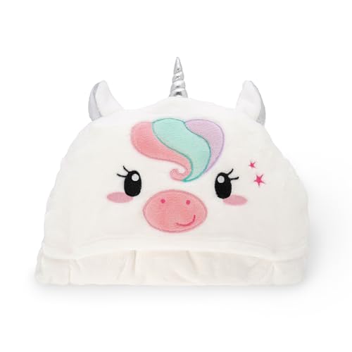 LEGAMI - Cosy Hugs Kapuzendecke! Thema Unicorn, Mit Handwärmertaschen und Kapuze, Polyester-Decke, Knopfverschluss, 150 x 125 cm von LEGAMI