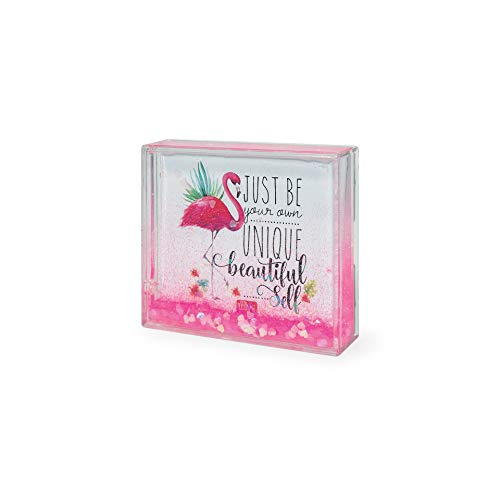 LEGAMI GPF0002 Bilderrahmen mit Glitzer-Small, Rosa von LEGAMI