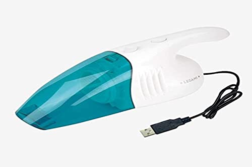 Legami MVC0001, Net'N Clean Mini USB-Staubsauger, Blau, PU, Mehrfarbig von LEGAMI