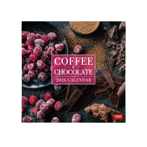 Legami - Wandkalender 2026,Coffe & Chocolate, großer Wandkalender, Jahres- und 12-Monats-Planer, in 6 Sprachen, Platz für Notizen, Tierkreiszeichen, internationale Feiertage, 30 x 29 cm Legami - Wandkalender 2026,Coffe & Chocolate, großer Wandkalender, Jahres- und 12-Monats-Planer, in 6 Sprachen, Platz für Notizen, Tierkreiszeichen, internationale Feiertage, 30 x 29 cm von LEGAMI