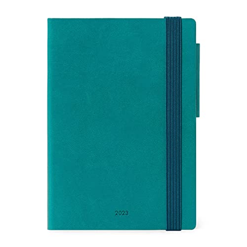 Small Weekly Diary 12 Month 2023 - Petrol Blue (12 MONTH DIARY 2023) von LEGAMI