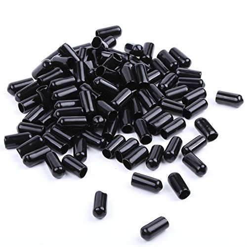 Gummikappen für Flaschen, 100 Stück Ausgießer Abdeckung Gummikappen, Ausgießer Staubschutz, Schnapsausgießer Abdeckungen, Schnapsflasche Ausgießer Abdeckungen, Dispenser Ausgießer Staub Gummikappen von LEGERM