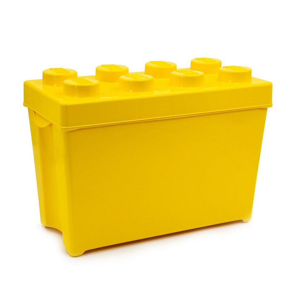 LEGO® Aufbewahrungsbox Original LEGO Aufbewahrungsbox (Gelb, Large) von LEGO®