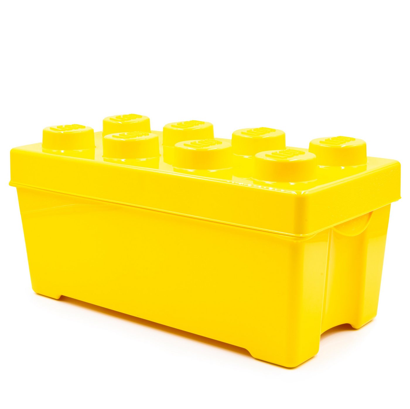 LEGO® Aufbewahrungsbox Original LEGO Aufbewahrungsbox (Gelb, Medium) von LEGO®