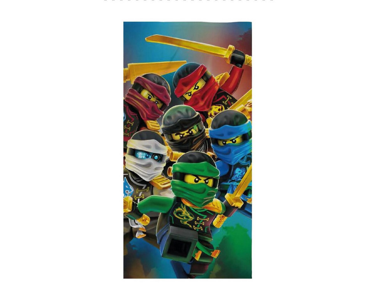 LEGO® Badetücher LEGO Ninjago Golden Weapons Badetuch 70x140cm, 100% Polyester (1-St) von LEGO®