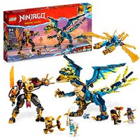 LEGO® NINJAGO® 71796 Kaiserliches Mech-Duell gegen den Elementardrachen Bausatz von lego®