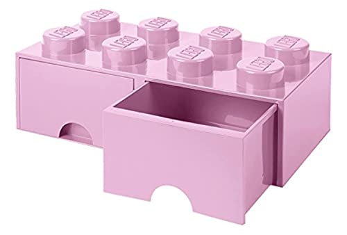 LEGO 4006 Aufbewahrungsbox, Plastik, Legion/Light Purple, 50 x 25 x 18 cm von Room Copenhagen
