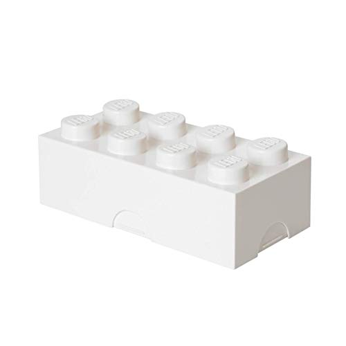 Room Copenhagen RC40231735 Lunchbox Brotdose, 8 Noppen, White, 20 x 10 cm von Room Copenhagen