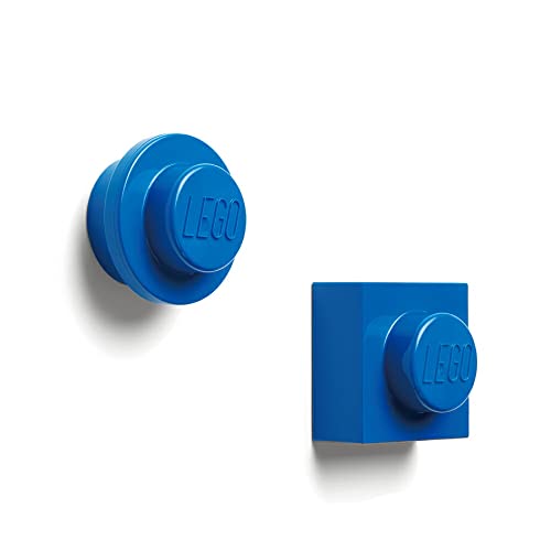 Room Copenhagen Lego Magnet-Set, Blau, One Size, 2 von Room Copenhagen