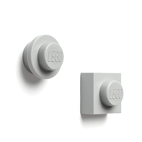 Room Copenhagen Lego Magnet-Set, Grau, One Size von Room Copenhagen