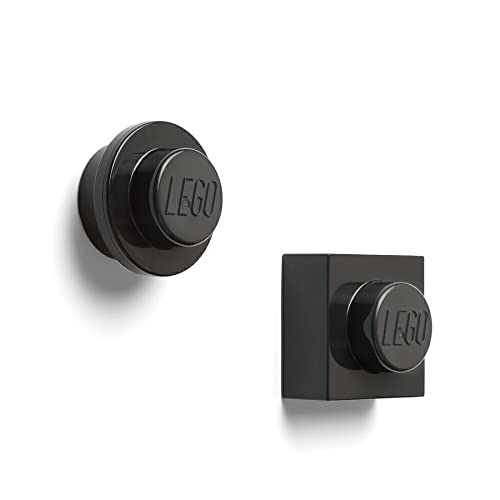 Room Copenhagen Lego Magnet-Set, Schwarz, One Size von Room Copenhagen