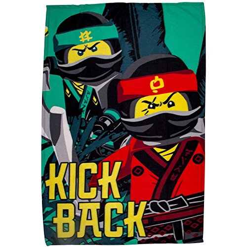 LEGO Ninjago Movie Fleecedecke Jungle, großes Design von LEGO