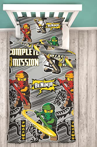 Lego Ninjago Mission Rotary Duvet Set Single /Homeware von LEGO