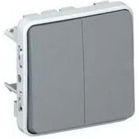 069525 plexus Doppelter E/A-Schalter grau - Legrand 069525 plexus Doppelter E/A-Schalter grau - Legrand von LEGRAND